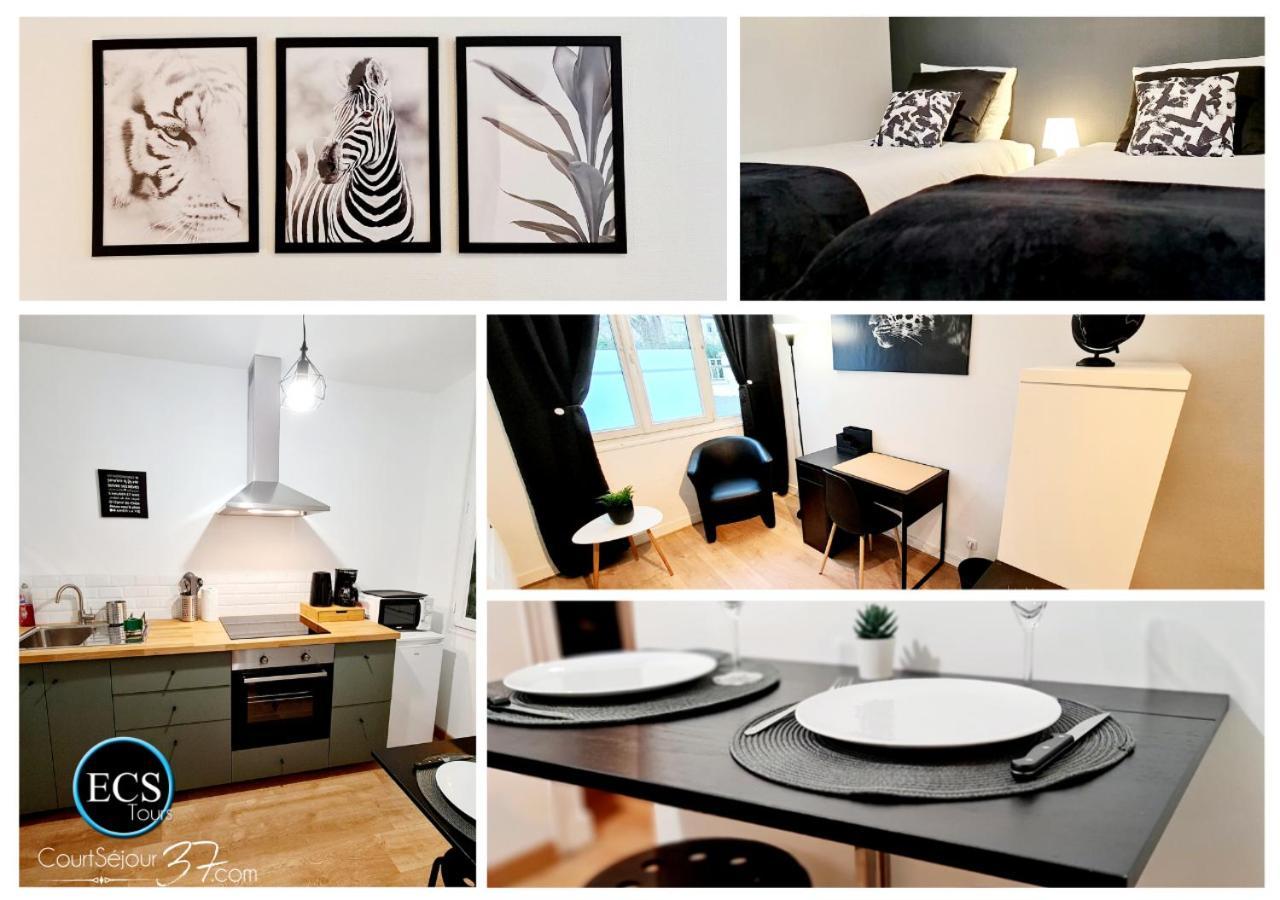 Apartmán "Le Safari" - 2 Lits - Au Coeur Du Vieux Tours Exteriér fotografie