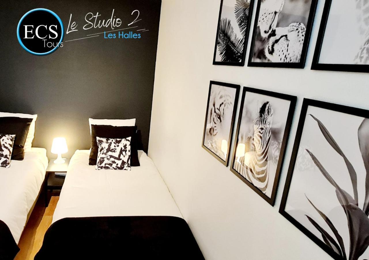 Apartmán "Le Safari" - 2 Lits - Au Coeur Du Vieux Tours Exteriér fotografie