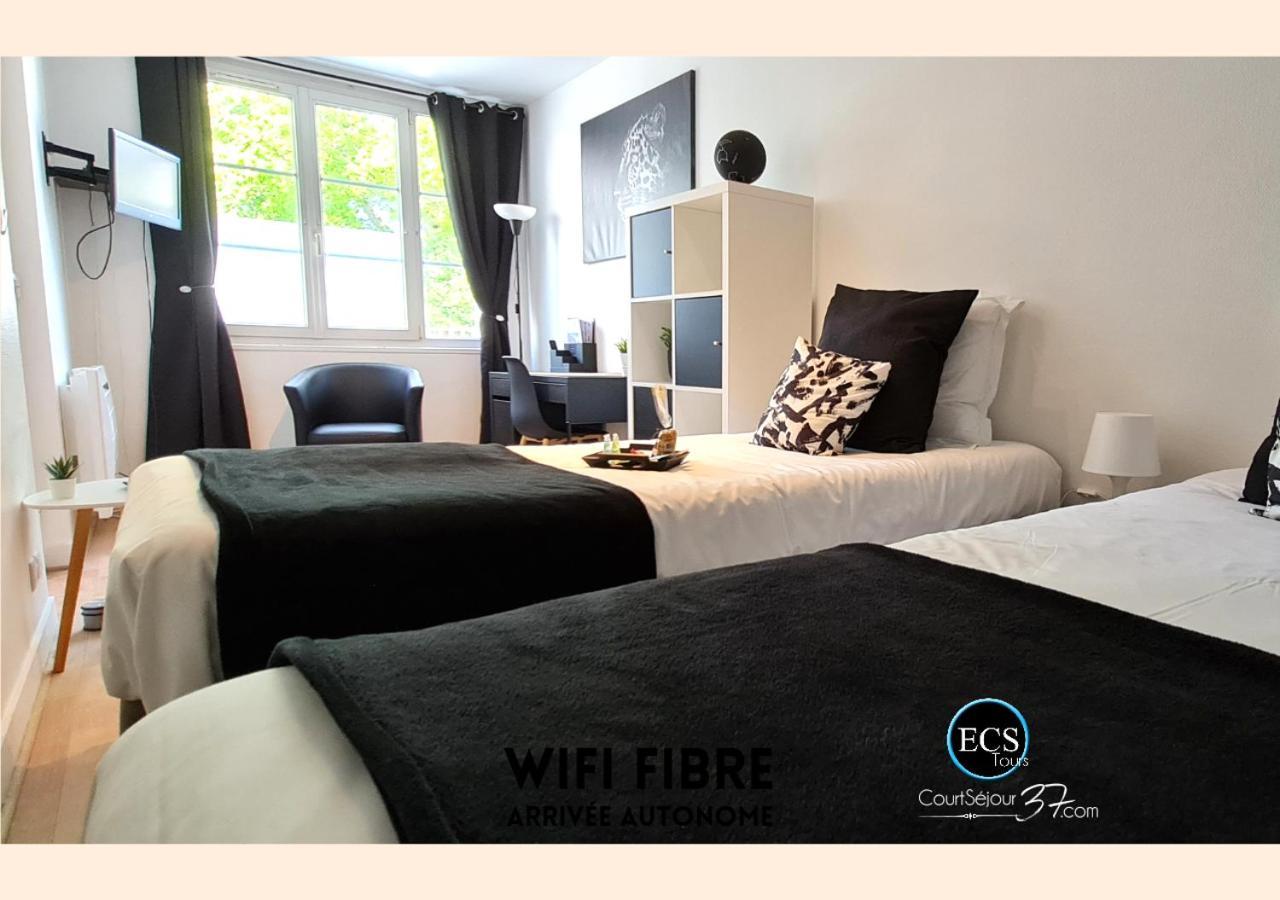 Apartmán "Le Safari" - 2 Lits - Au Coeur Du Vieux Tours Exteriér fotografie