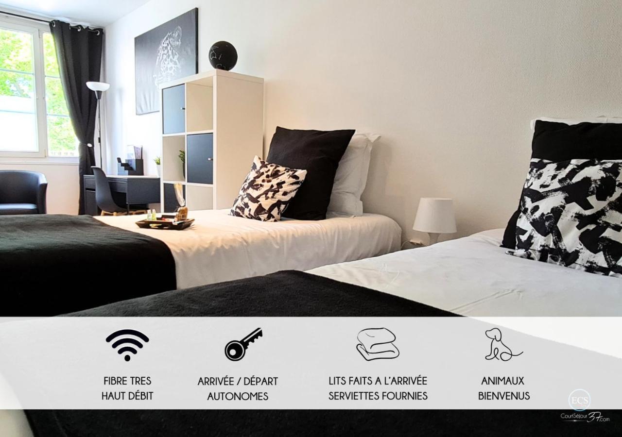 Apartmán "Le Safari" - 2 Lits - Au Coeur Du Vieux Tours Exteriér fotografie